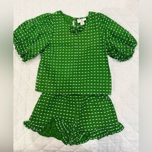 kate spade for target TODDLER green matching set